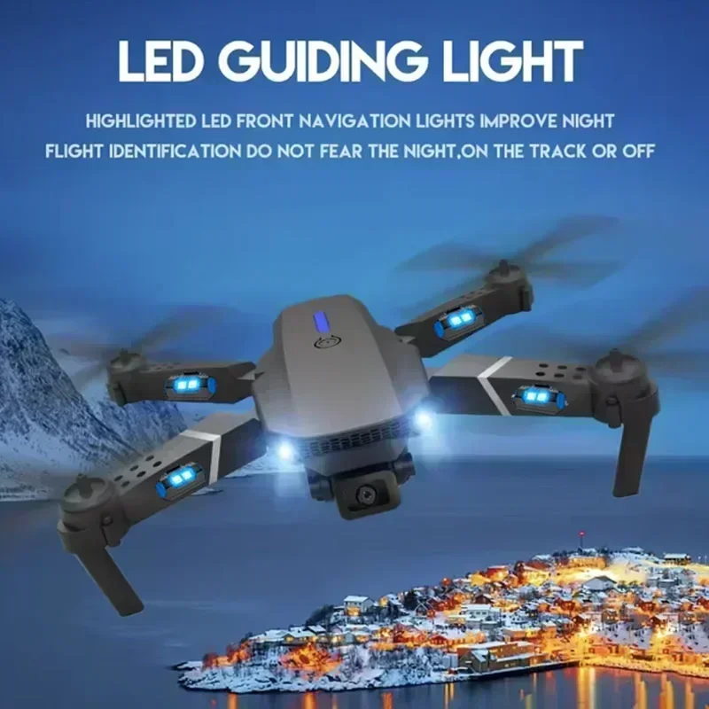 E88 Pro WIFI FPV Drone gran an - Rc Helicopter Case reseña y precio