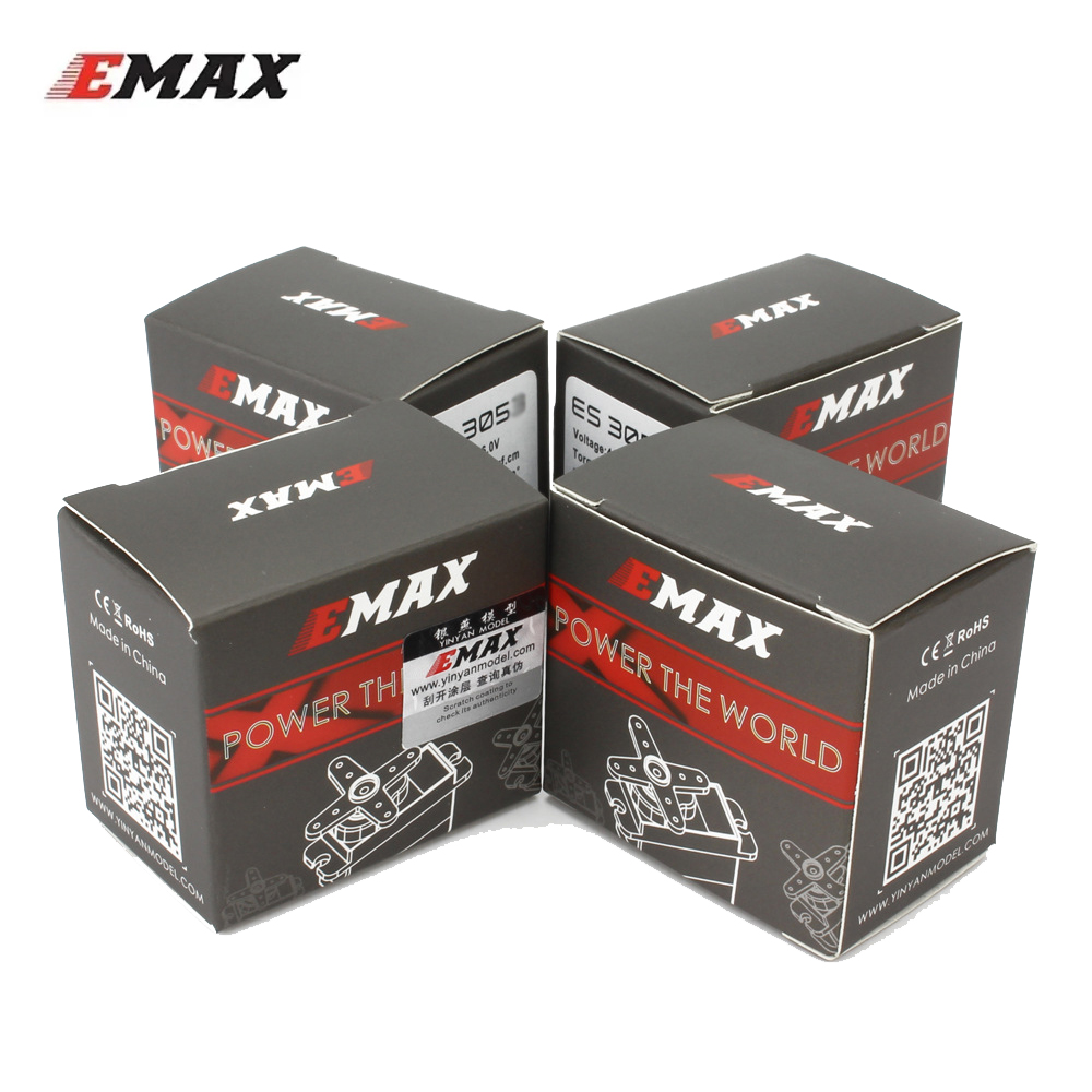 4 piezas EMAX ES3054 ES3004 ES - Rc Helicopter Servo reseña y precio