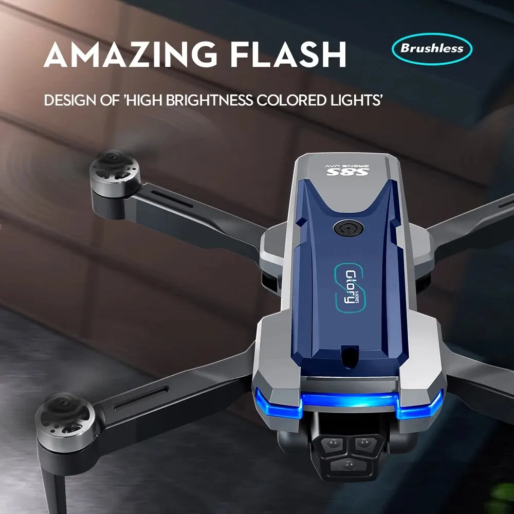 Dron plegable S8S con GPS, 5G, - Rc Helicopter Electric reseña y precio